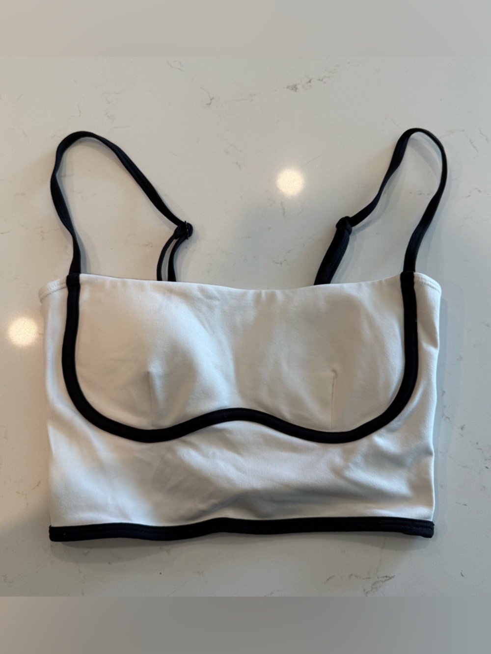 ALO Airbrush Streamlined Bra Tank Size Small